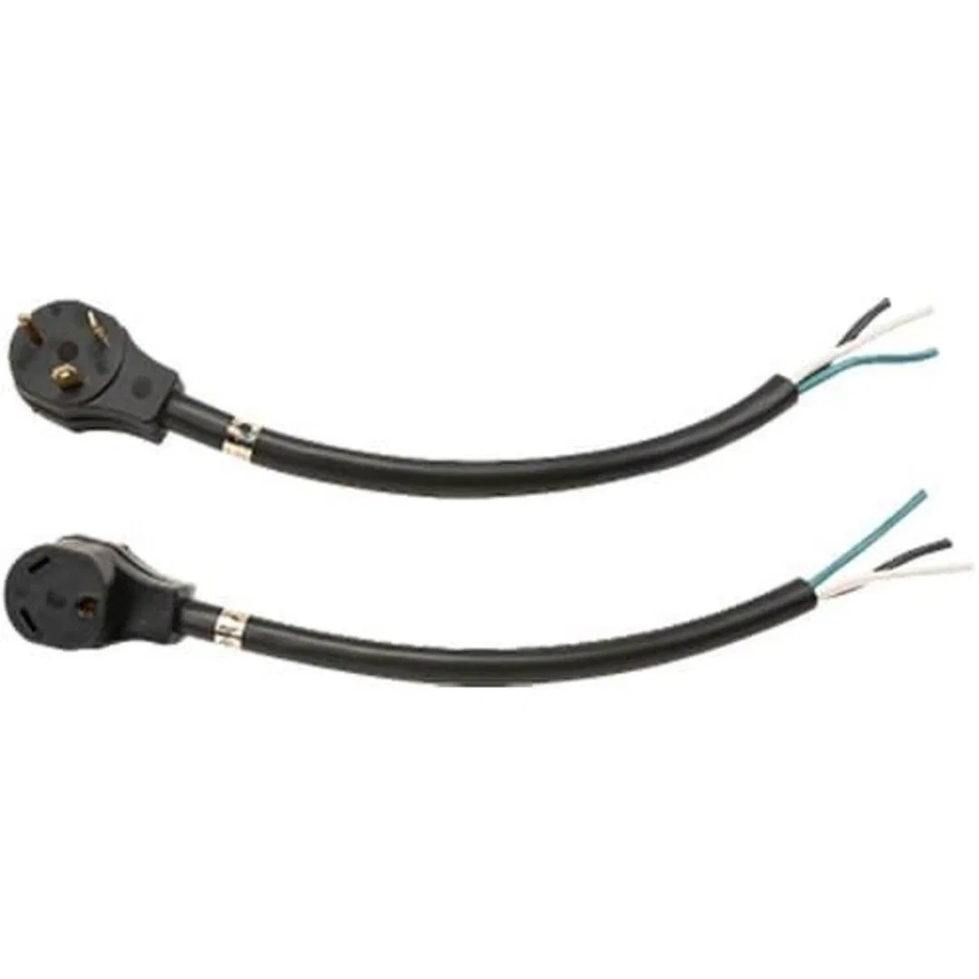 50A25MOST – SOUTHWIRE Power Cord, Power Supply Cord 50 Amps 25 Foot Length 4 Prong Male End And End For Hard Wiring 6...